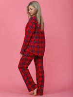 852 Пижама "Красная клетка" SveTekst (Акция)