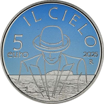 ИТАЛИЯ, 2025, 5 ЕВРО [СЕРЕБРО]