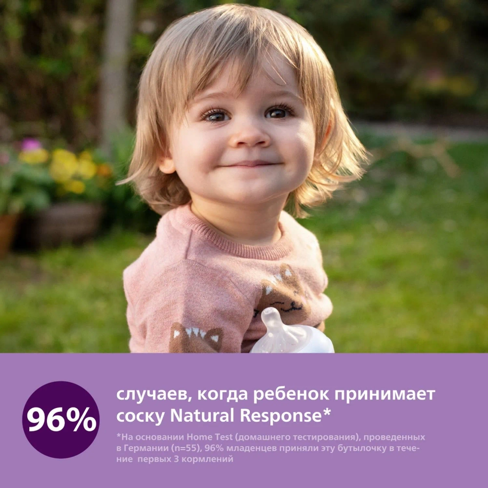 Соска силиконовая Philips Avent 2шт 6поток SCY966/02