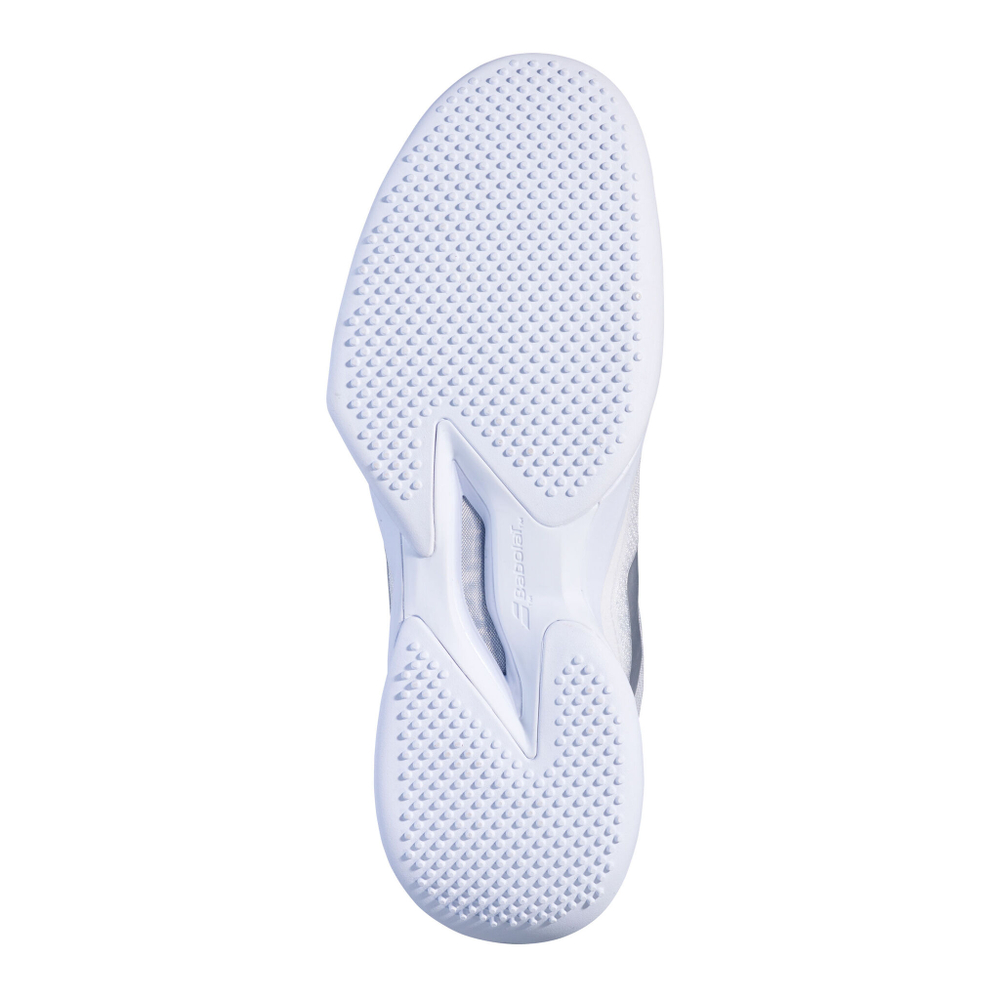 Мужские теннисные кроссовки Babolat Jet Mach 3 Grass Court Shoe Men - White, Silver