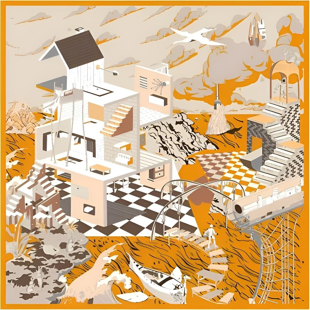 Платок 127x127 см AV-BSD2111200394