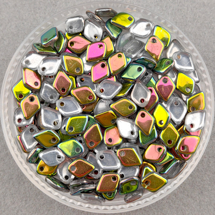 Dragon Scale 1,5x5 мм, Crystal Vitrail