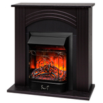 Каминокомплект Real Flame Hanna DN с очагом Majestic Lux Black RC