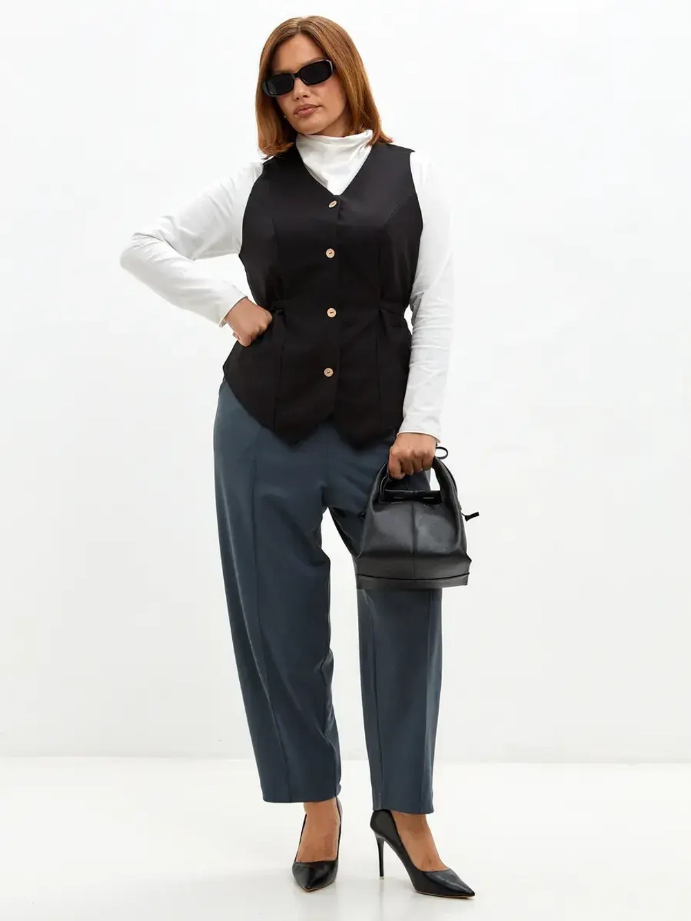 Брюки бананы со стрелками