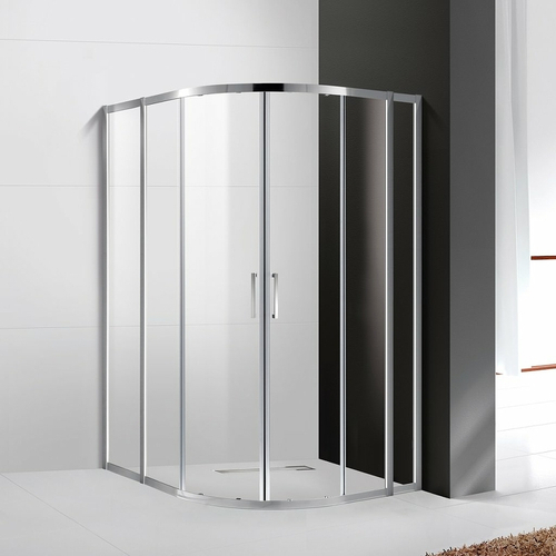 Душевой уголок Cezares Molveno 120x110 MOLVENO-RH-22-120/110-C-Cr-IV профиль Хром стекло прозрачное