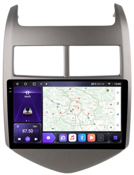Магнитола для Chevrolet Aveo 2012-2015 - Carmedia OL-9226 QLed+2K, Android 12, ТОП процессор, CarPlay, SIM-слот