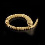 Фигурка грудолома из кинофильма "Чужой", гибкая игрушка для коллекционера Alien, бежевый