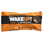 Jesse's WAKEUP!, рисовые батончики с хрустящей корочкой, темный шоколад, 6 шт., 32 г (1,13 унции)