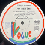 Dizzy Gillespie Sextet ‎– The Complete Pleyel Concert 2LP (Франция 1984г.)