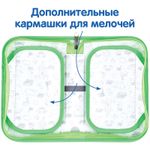 Пенал 1 отделение, 210*130 Мульти-Пульти "Lazy Cat", две откидные секции, ткань