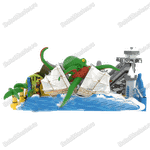 Надувная горка "Мир пиратов"