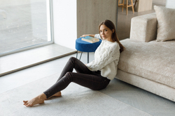 Пуф Тесла Синий