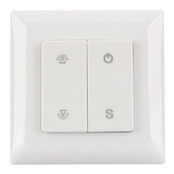 Панель SMART-P46-DIM-P-SUF (3V, 1 зона, Knob, 2.4G) (Arlight, Пластик) 028300
