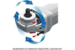 Болгарка ЗУБР Профессионал, 125 мм, 1100 Вт УШМ-П125-1100 Э