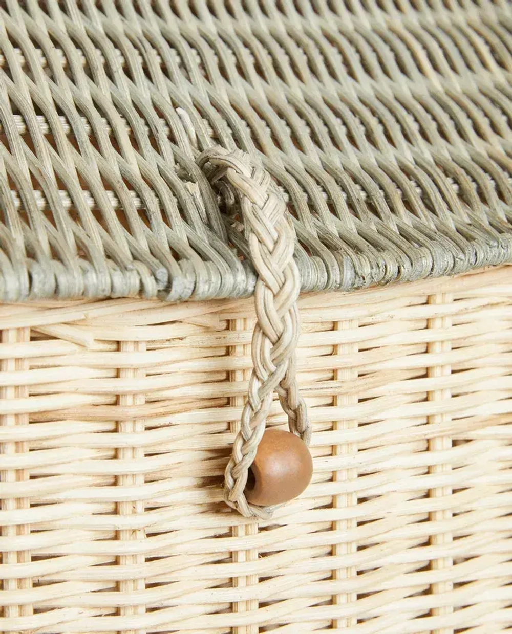 ZARA HOME КОРЗИНА В ФОРМЕ ДОМИКА ДЛЯ ХРАНЕНИЯ ДЕТСКИХ ИГРУШЕК, СВЕТЛО-БЕЖЕВЫЙ