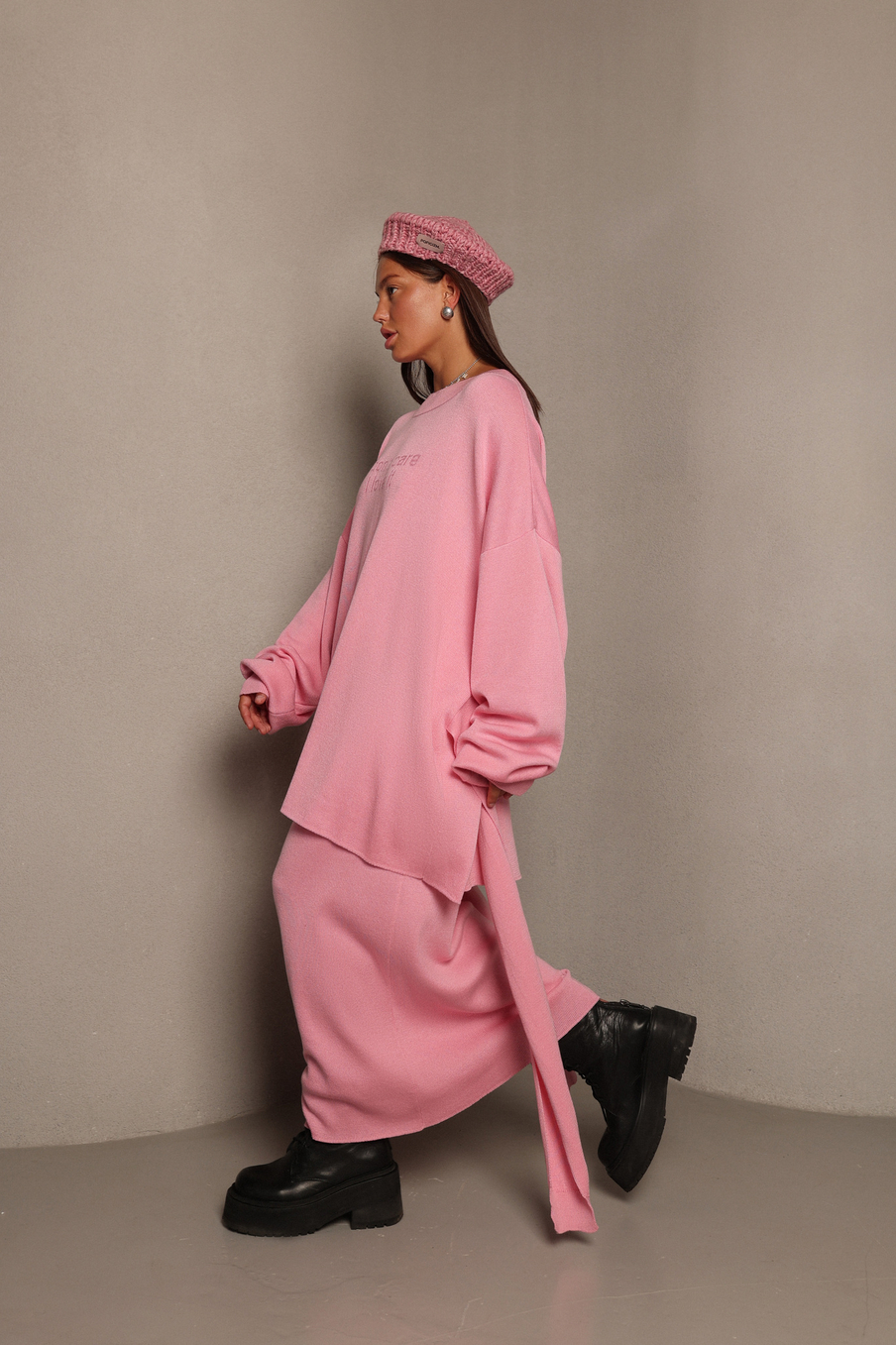 Юбка вязаная