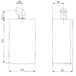 Котел газовый двухконтурный Baxi Luna-3 Comfort 240 Fi (24 кВт)
