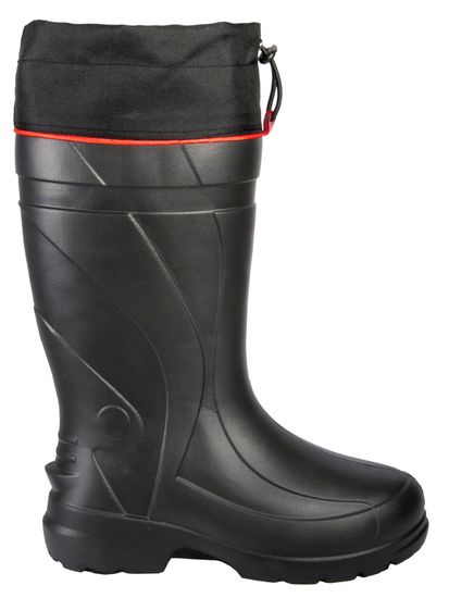 Сапоги зимние Norfin STEP LIGHT с манжетой, черные, EVA