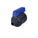 Кран шаровой компрессионный ПЭ Ду 26 1"x3/4" НР/НР Ру16 VALFEX 1210226100034