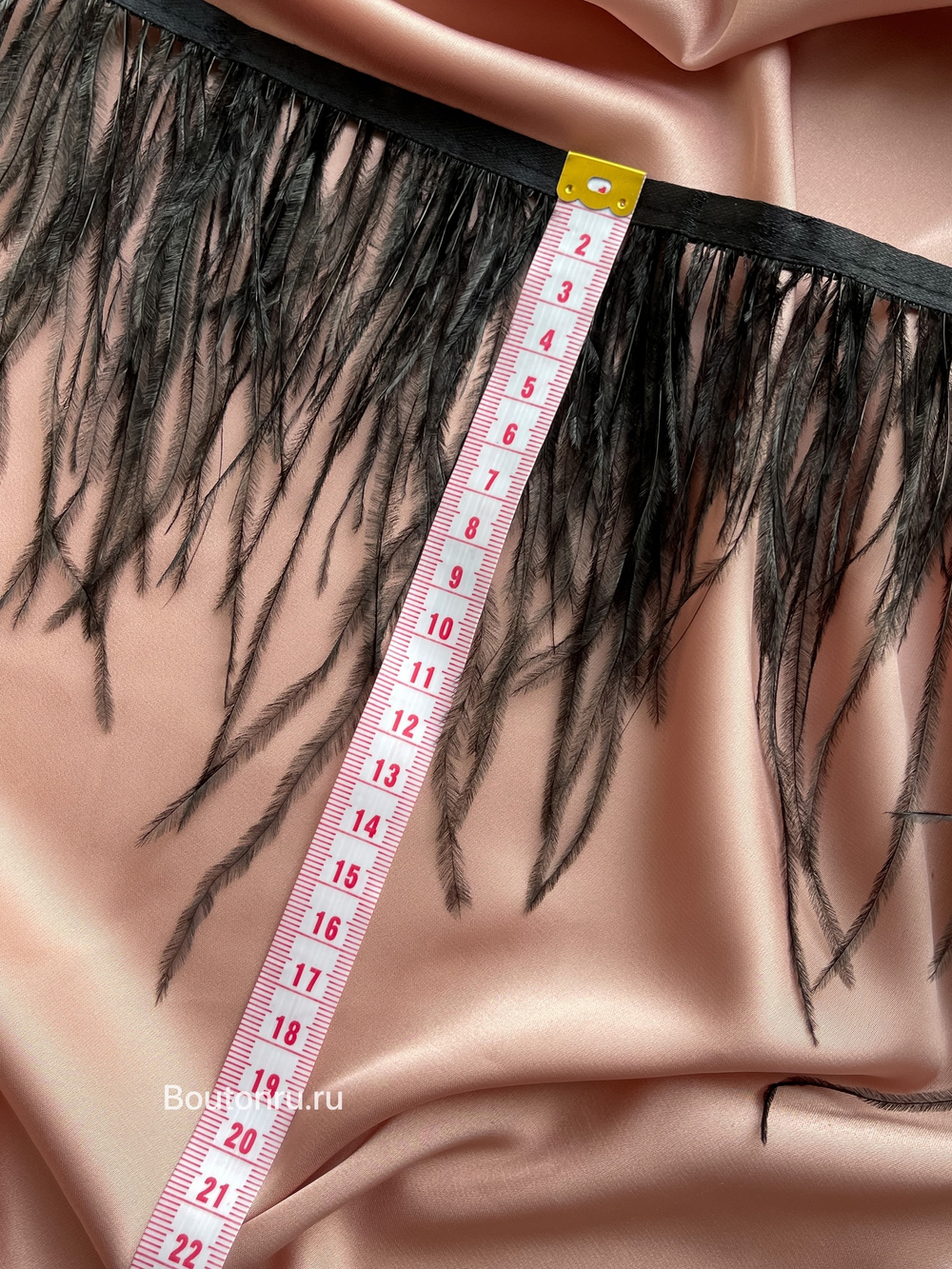 Перо черное