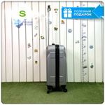 Маленький чемодан L'Case Phuket, серебристый, S