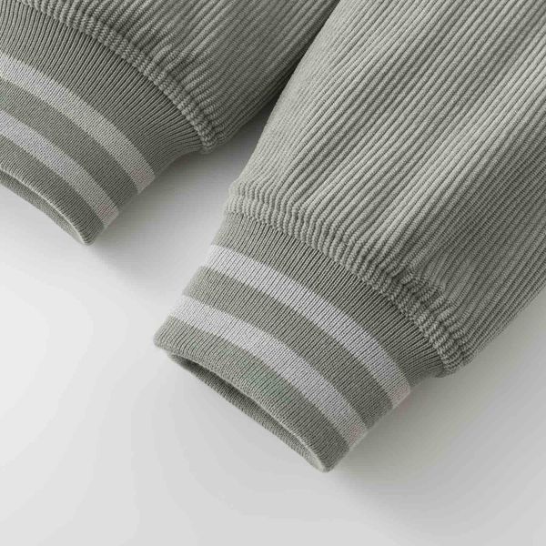 Куртка Puff Velvet пыльно-серая - фото 4