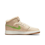Кроссовки Air Jordan 1 Mid Fleece Swoosh