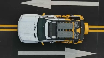 Платформа на крышу с лестницей и боковым ящиком Arcane Warrior для TANK 700 2024+ органайзер багажник на крышу