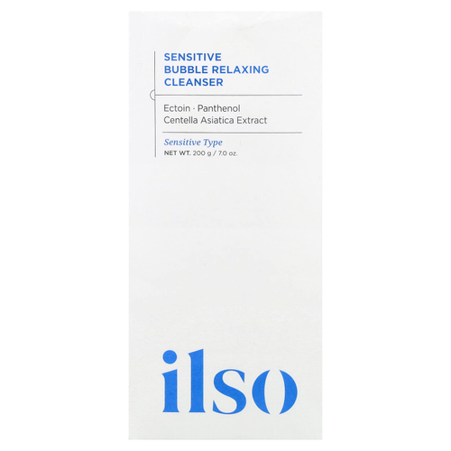 ilso, расслабляющее очищающее средство, для чувствительной кожи, 200 г (7 унций)