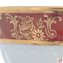 Набор мокко кофейных пар Repast Охота красная Мария-тереза 100 мл (6 пар)