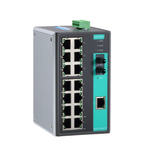 Коммутатор неуправляемый MOXA EDS-316-M-ST