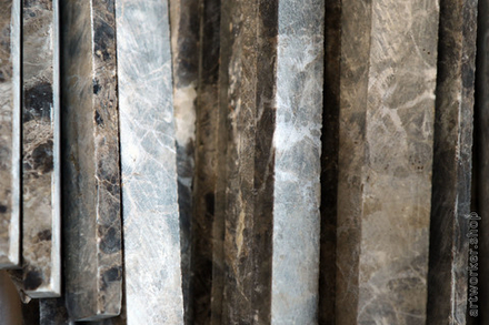 Emperador Dark** - marble sawn into bars