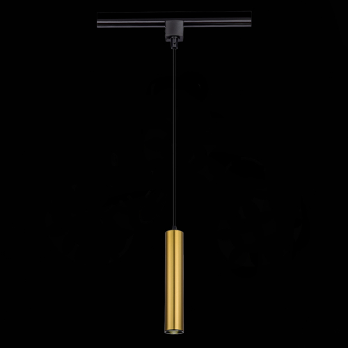 ST151.306.01 Светильник трековый Черный GU10 1*50W IP20 D54xH290 220V Без ламп