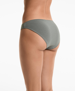 OYSHO Набор из 5 пар классических трусов из хлопковой смеси, зеленый