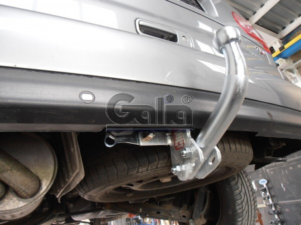 Фаркоп оцинкованный Galia F104C для Ford Galaxy 2000-2006, SEAT Alhambra 2000-2010, Volkswagen Sharan 2000-2010(паспорт и сертификат в комплекте)(без электрики)