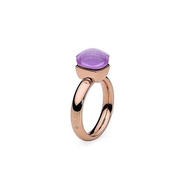 Кольцо Qudo Firenze medium orchid 18 мм 611985 R/RG размер 18