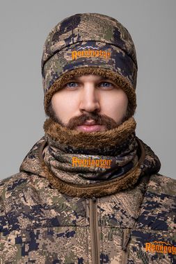 Комплект Remington Tactical soft Green Forest (шапка, снуд)