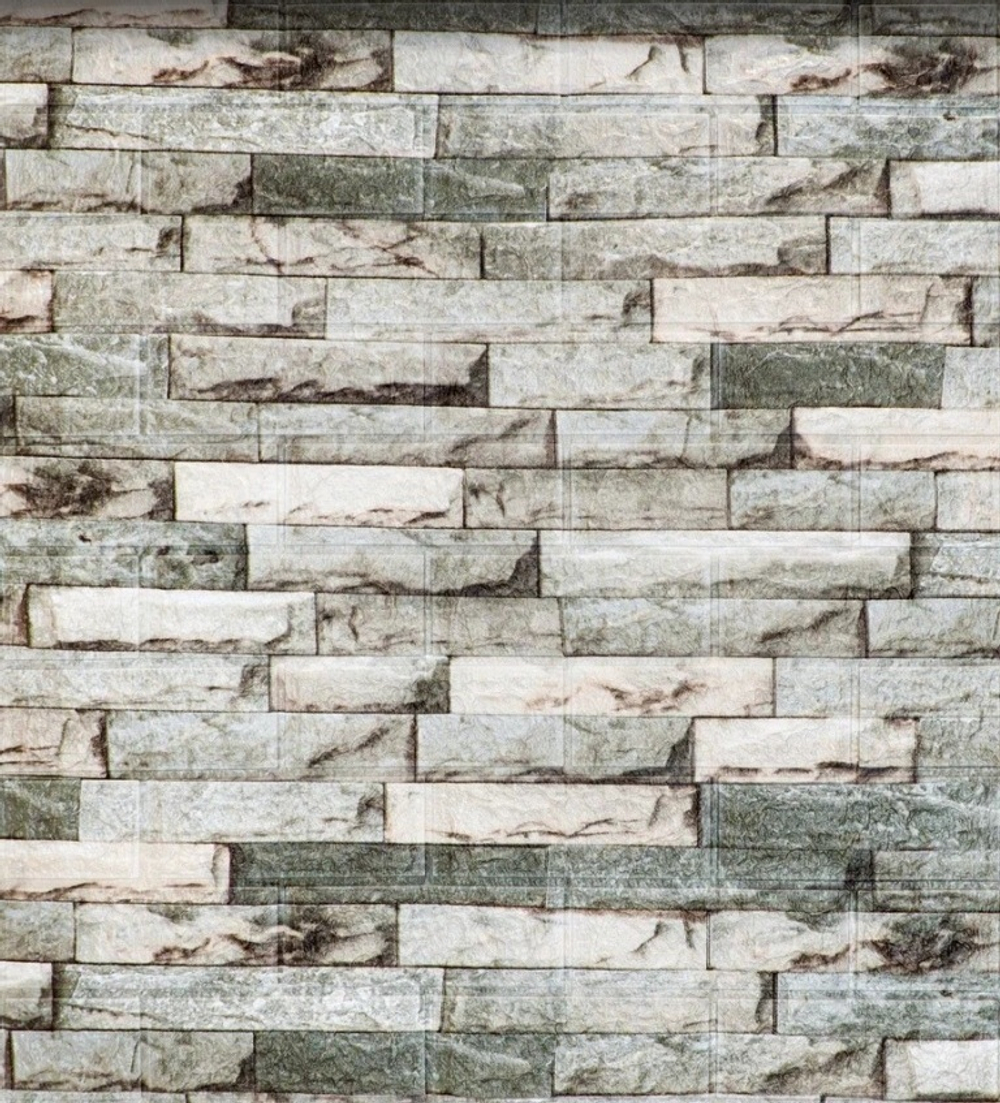 Самоклеящаяся мягкая панель ПВХ Грейсток 770х700х3 мм