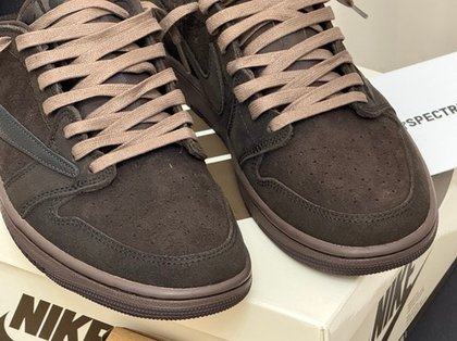Nike Air Jordan 1 Low Travis Scott OG SP Velvet Brown