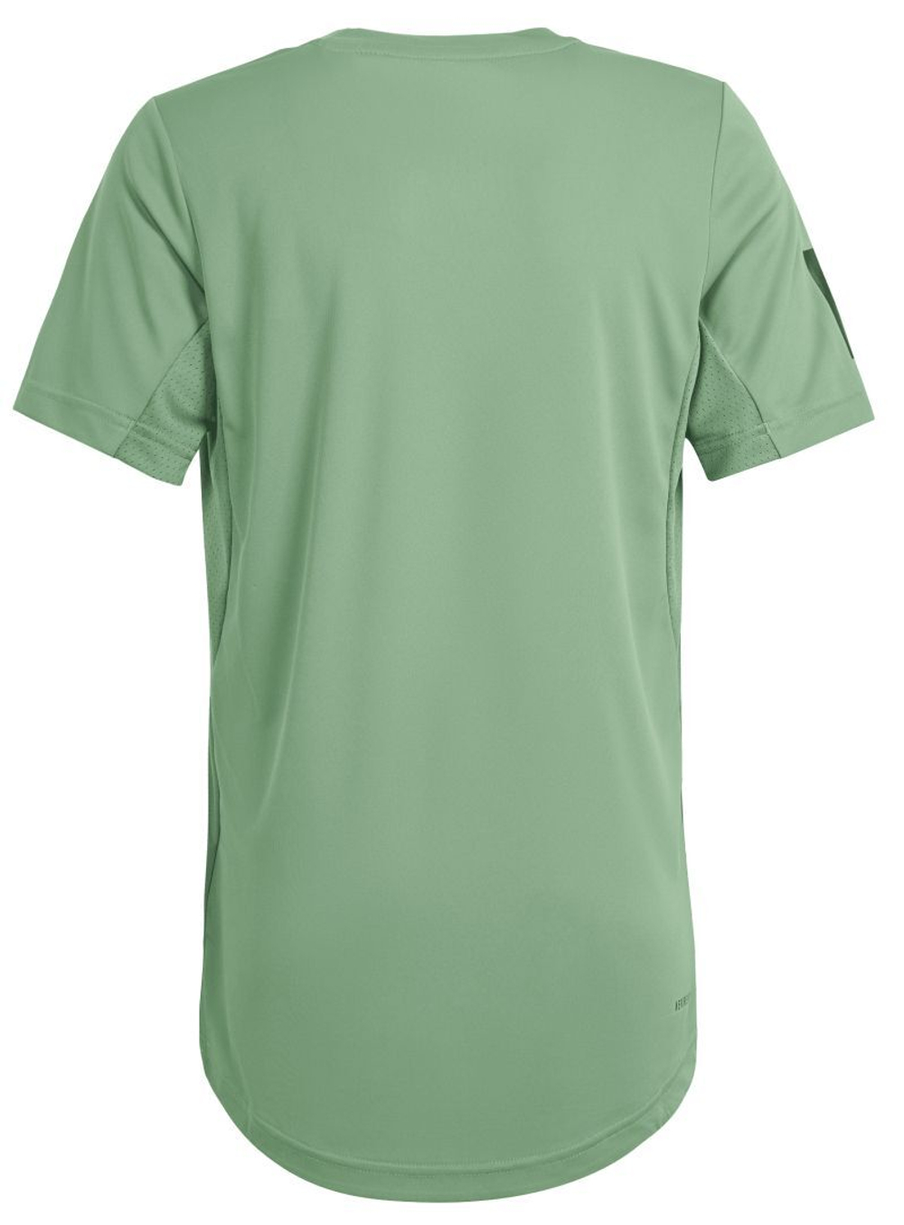 Детская теннисная футболка Adidas B Club 3 Stripes Tennis Shirt - Green