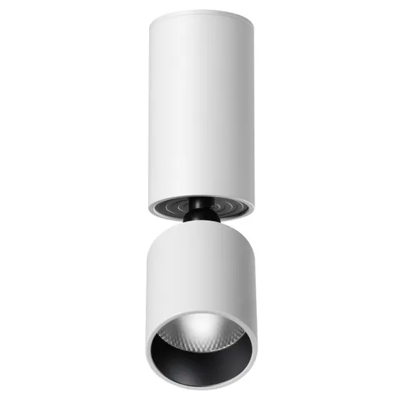359316 OVER NT24 370 белый Светильник накладной светодиодный IP20 LED 10W 85-265V 3000K 1100Лм TUBO