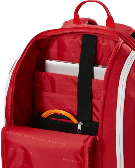 Рюкзак теннисный Wilson Super Tour Red Backpack (2025), арт. WR8036901001