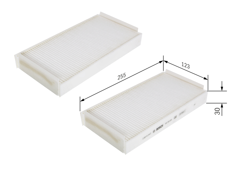 BOSCH - 1987432020-BOC - Filter, cabin air