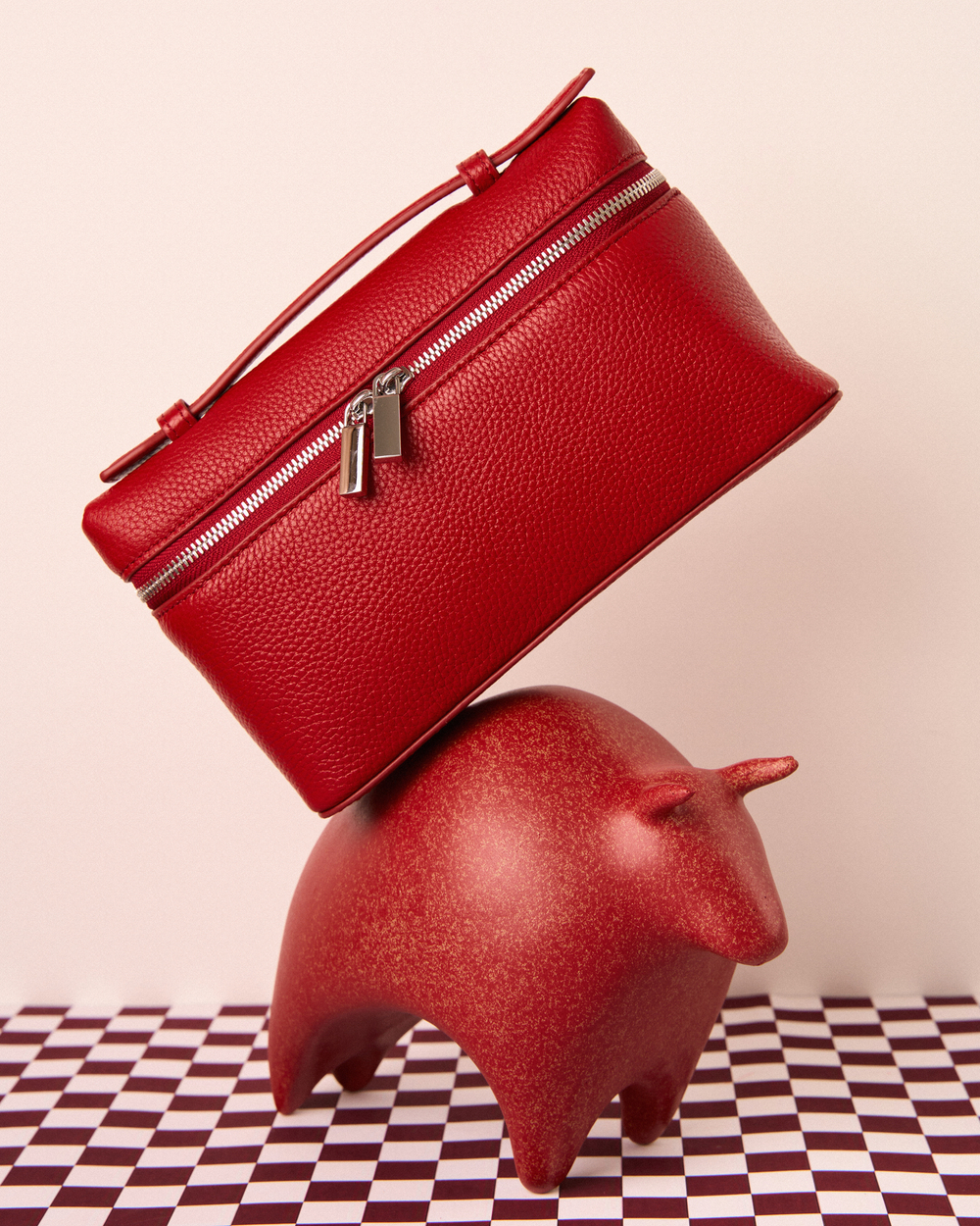 Bag TRIUMPH S NEW red color