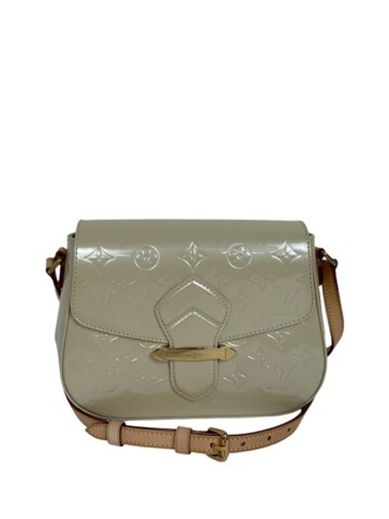 Сумка Louis Vuitton White Monogram Vernis Bellflower