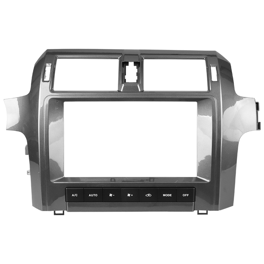 Комплект рамки с разъёмами 10" Lexus GX460 2013-2019 ТОП с Mark Levinson и 360 (адаптеры в комплекте) кнопки снизу - Car-Smart GX460-10B