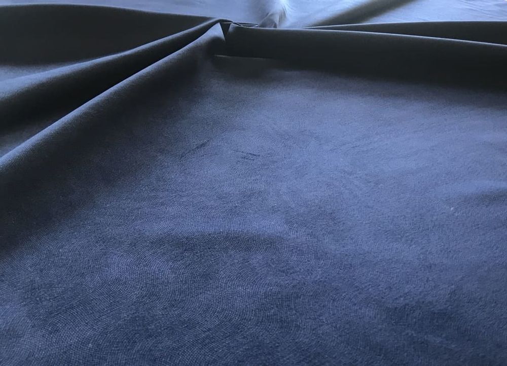 Велюр Мазератти 26 синий