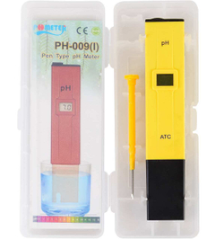pH-метр PH-009(I) - прибор для измерения pH воды (определитель кислотности + калибровочные порошки)