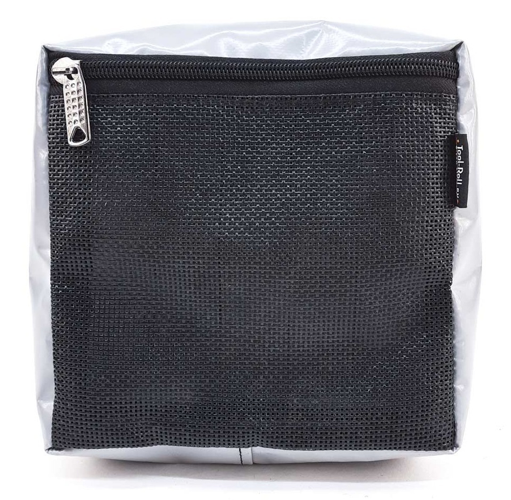 Утилитарный подсумок MOLLE из ткани ПВХ с сеткой 18х18х6см - 5х4