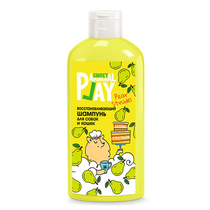 ANIMAL PLAY Sweet Шампунь восстанавливающий для собак и кошек «Грушевый штрудель», 300 мл